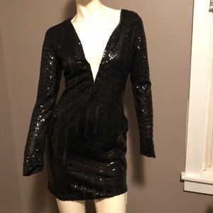 Sequin mini dress